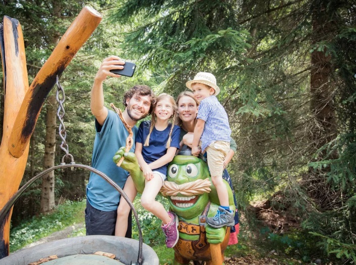 Erlebniswege Moosle's Zauberwald in Lermoos